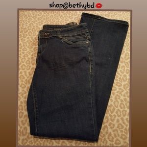 Vintage Y2K Simply Vera Vera Wang slight flare leg jeans